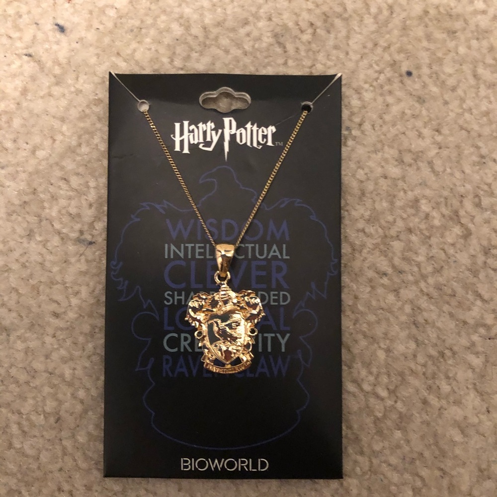 Ravenclaw gold necklace